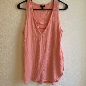Express light orange tank size medium